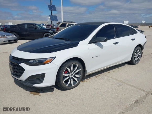 2020 Chevrolet Malibu RS with VIN 1G1ZG5ST2LF146319, listed as a IAAI auction lot 38632912 with 23,480 mi miles. Bid and sale history available at carsss.com. Image 18.