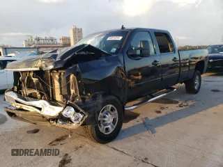 2007 Chevrolet Silverado 3500HD SRW LTZ with VIN 1GCHC33637F552594, listed as a Copart auction lot 85814244 with Not Provided miles and Salvage Title. Bid and sale history available at DreamBid. Image 1.