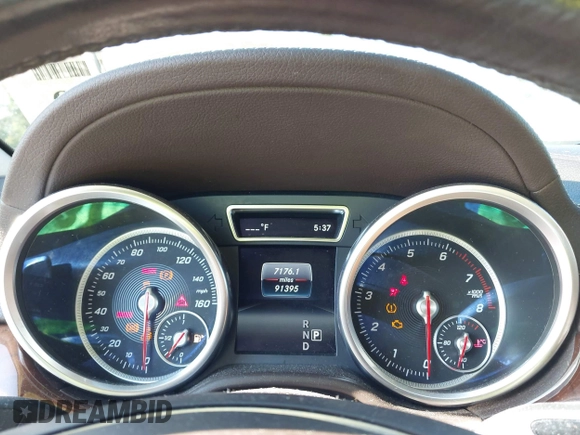 2017 Mercedes-Benz GLS 550 with VIN 4JGDF7DE4HA811719, listed as a IAAI auction lot 42039920 with 91,395 mi miles and . Bid and sale history available at DreamBid. Image 7.