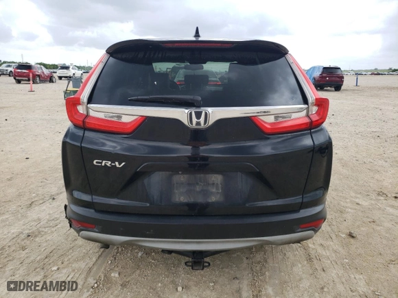 2017 Honda CR-V EX-L with VIN 7FARW1H85HE004777, listed as a Copart auction lot 54179075 with 231,375 mi miles and Salvage Title. Bid and sale history available at carsss.com. Image 6.
