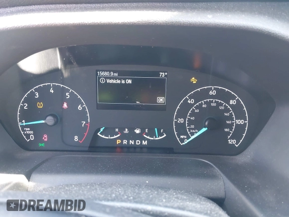 2023 Ford Transit Passenger XL with VIN 1FBAX2C88PKC01760, listed as a IAAI auction lot 42161687 with 15,680 mi miles and . Bid and sale history available at DreamBid. Image 7.