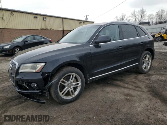 2014 Audi Q5 Prestige with VIN WA1VMAFP6EA080582, listed as a Copart auction lot 47607735 with 180,851 mi miles and Salvage title. Bid and sale history available at DreamBid. Image 1.