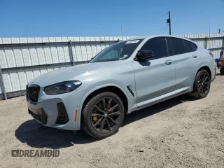 2024 BMW X4 M40i z VIN 5UX43DT00R9X03584, wystawiony jako Copart lot #52022455 z przebiegiem 6 148 mil mil oraz Szkoda całkowita • Salvage title. Historia ofert i sprzedaży dostępna na DreamBid. Obrazek 1.