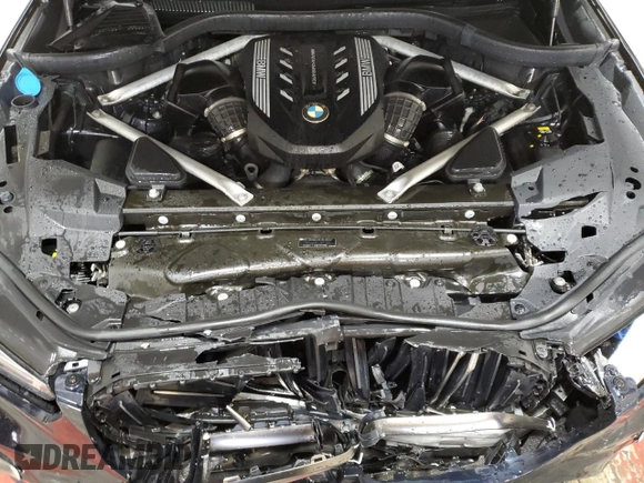 2020 BMW X5 M50i with VIN 5UXJU4C01L9D04371, listed as a Copart auction lot 49628425 with 78,252 mi miles and Salvage Title. Bid and sale history available at DreamBid. Image 12.