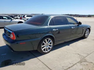 2008 Jaguar XJ with VIN SAJWA79B08SH23050, listed as a Copart auction lot 47886605 with 55,463 mi miles and Salvage Title. Bid and sale history available at carsss.com. Image 3.