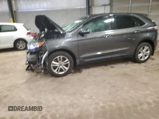 2017 Ford Edge Titanium with VIN 2FMPK4K95HBC40176, listed as a Copart auction lot 51177635 with 96,936 mi miles and Salvage Title. Bid and sale history available at carsss.com. Image 1.