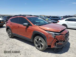 2024 Subaru Crosstrek Limited с VIN 4S4GUHN69R3748770, выставлен на аукционе Copart как лот 59173655 с пробегом 9 049 миль миль и Списание • Salvage title. История ставок и продаж доступна на DreamBid. Изображение 4.