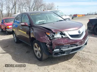 2010 Acura MDX Technology Pkg with VIN 2HNYD2H65AH505244, listed as a IAAI auction lot 41816959 with 139,807 mi miles. Bid and sale history available at carsss.com. Image 6.