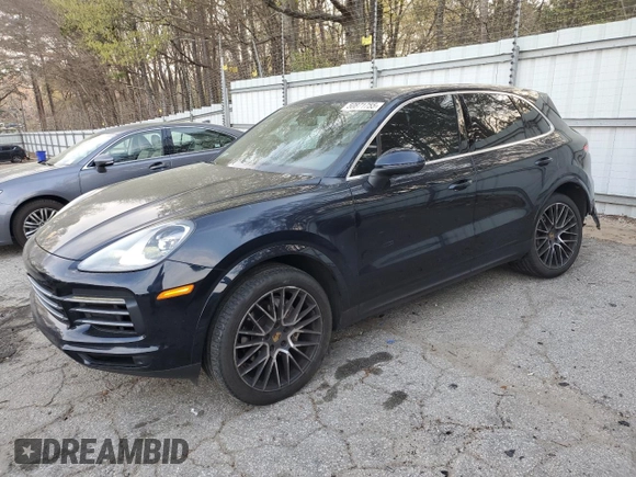2019 Porsche Cayenne z VIN WP1AA2AY4KDA09845, wystawiony jako Copart lot #50871755 z przebiegiem 64 441 mil mil oraz Szkoda całkowita • Salvage title. Historia ofert i sprzedaży dostępna na DreamBid. Obrazek 1.