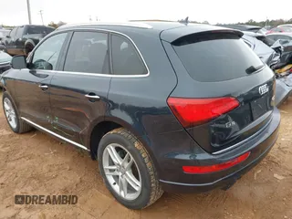 2017 Audi Q5 Premium with VIN WA1C2AFP5HA091896, listed as a IAAI auction lot 41553610 with 124,553 mi miles. Bid and sale history available at carsss.com. Image 3.