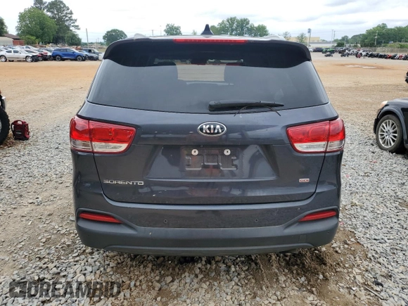 2017 Kia Sorento LX with VIN 5XYPGDA37HG298921, listed as a Copart auction lot 55575005 with 117,845 mi miles and Salvage title. Bid and sale history available at DreamBid. Image 6.