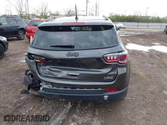 2021 Jeep Compass 80th Anniversary with VIN 3C4NJDEB7MT535498, listed as a IAAI auction lot 41924032 with 44,278 mi miles and . Bid and sale history available at DreamBid. Image 16.