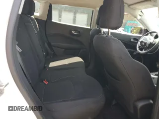 2020 Jeep Compass Sport with VIN 3C4NJCAB0LT170225, listed as a Copart auction lot 60367345 with 84,370 mi miles and Salvage title. Bid and sale history available at DreamBid. Image 11.