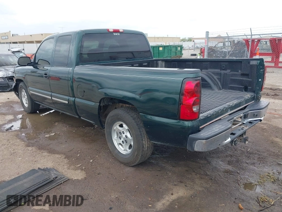 2004 Chevrolet Silverado 1500 Work Truck with VIN 2GCEC19T941193338, listed as a IAAI auction lot 41904989 with 147,616 mi miles. Bid and sale history available at carsss.com. Image 3.