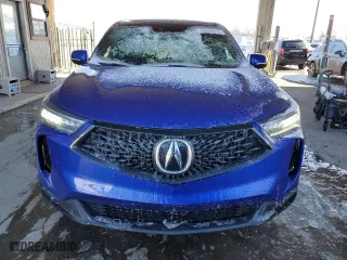 2023 Acura RDX w/A-Spec Package with VIN 5J8TC2H63PL001498, listed as a Copart auction lot 44694815 with 28,569 mi miles and Salvage Title. Bid and sale history available at carsss.com. Image 5.