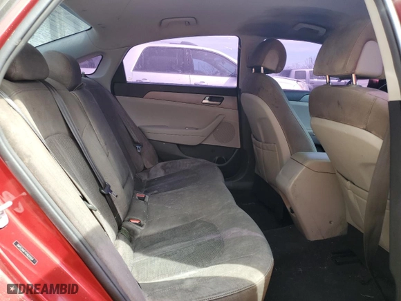 2015 Hyundai Sonata 2.4L SE with VIN 5NPE24AF1FH031554, listed as a Copart auction lot 50069415 with 129,626 mi miles and Clean Title. Bid and sale history available at carsss.com. Image 10.