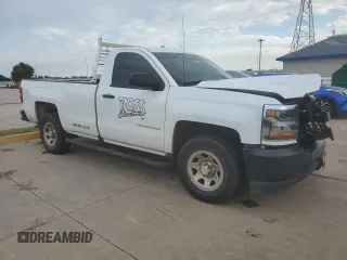 2017 Chevrolet Silverado 1500 LS with VIN 1GCNCNEC6HZ273934, listed as a Copart auction lot 79207114 with 0 mi miles and Salvage Title. Bid and sale history available at carsss.com. Image 4.