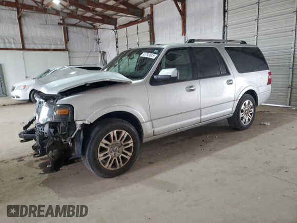 2012 Ford Expedition Max Limited z VIN 1FMJK2A55CEF46770, wystawiony jako Copart lot #46793695 z przebiegiem Nie podano mil oraz Szkoda całkowita • Salvage title. Historia ofert i sprzedaży dostępna na DreamBid. Obrazek 1.