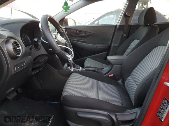 2020 Hyundai Kona SEL with VIN KM8K2CAA6LU541042, listed as a Copart auction lot 72309012 with 18,834 mi miles. Bid and sale history available at carsss.com. Image 7.