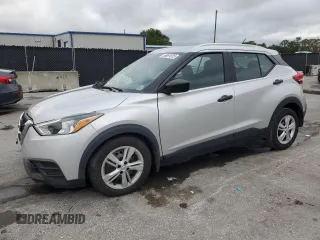 2019 Nissan Kicks S z VIN 3N1CP5CUXKL507260, wystawiony jako Copart lot #56891825 z przebiegiem 50 193 mil mil oraz Nie do naprawy • Non repairable. Historia ofert i sprzedaży dostępna na DreamBid. Obrazek 1.