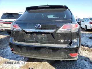 2015 Lexus RX 450h with VIN 2T2BC1BA0FC004281, listed as a Copart auction lot 45388265 with 144,936 mi miles and Salvage Title. Bid and sale history available at DreamBid. Image 6.