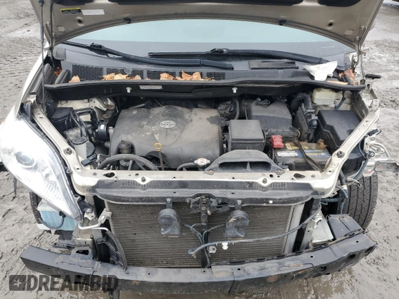 2017 Toyota Sienna LE with VIN 5TDJZ3DC8HS149992, listed as a Copart auction lot 51878725 with 90,299 mi miles and Salvage title. Bid and sale history available at DreamBid. Image 12.