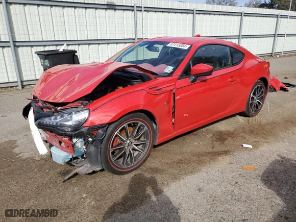 2018 Toyota 86 with VIN JF1ZNAA1XJ8701658, listed as a Copart auction lot 87415054 with NaN miles and Salvage Title. Bid and sale history available at carsss.com. Image 1.