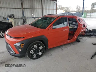 2024 Hyundai Kona SEL with VIN KM8HB3AB8RU040181, listed as a Copart auction lot 50044425 with 16,718 mi miles and Salvage Title. Bid and sale history available at carsss.com. Image 1.