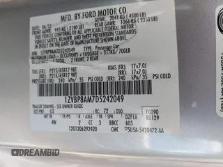 2013 Ford Mustang V6 with VIN 1ZVBP8AM7D5242049, listed as a IAAI auction lot 42629636 with 128,992 mi miles and . Bid and sale history available at DreamBid. Image 9.