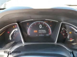 2019 Honda Civic Sedan Sport with VIN 2HGFC2F80KH605890, listed as a Copart auction lot 48865145 with 37,424 mi miles and Salvage Title. Bid and sale history available at carsss.com. Image 9.