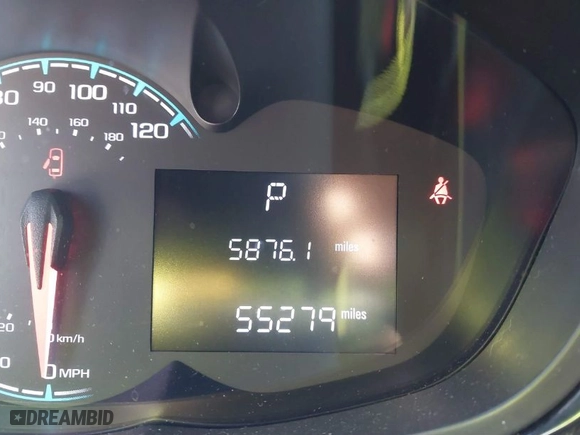 2020 Chevrolet Spark LS with VIN KL8CB6SA4LC456918, listed as a IAAI auction lot 41828800 with 55,279 mi miles. Bid and sale history available at carsss.com. Image 7.