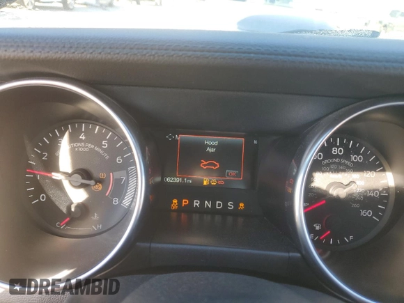 2022 Ford Mustang EcoBoost with VIN 1FATP8UHXN5102073, listed as a Copart auction lot 47872795 with 62,391 mi miles and Salvage title. Bid and sale history available at DreamBid. Image 9.