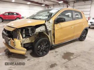 2023 Mitsubishi Mirage Black Edition with VIN ML32AWHJ0PH001038, listed as a IAAI auction lot 41914364 with 25,165 mi miles and . Bid and sale history available at DreamBid. Image 19.