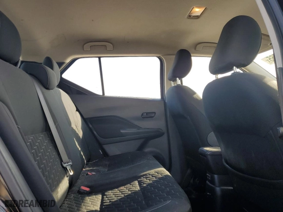 2021 Nissan Kicks S with VIN 3N1CP5BVXML496225, listed as a Copart auction lot 46802765 with 43,885 mi miles and Salvage Title. Bid and sale history available at carsss.com. Image 12.
