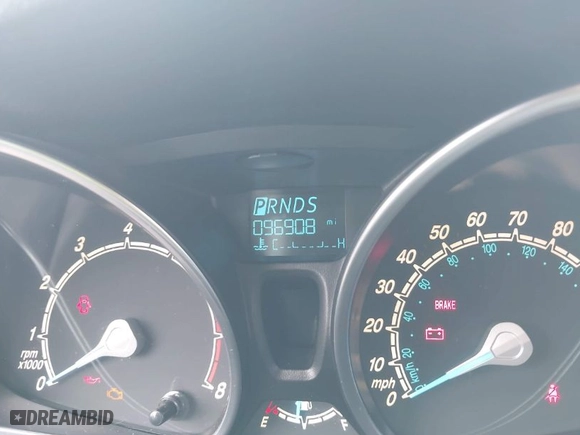 2016 Ford Fiesta SE with VIN 3FADP4BJ1GM143160, listed as a IAAI auction lot 41789400 with 96,908 mi miles. Bid and sale history available at carsss.com. Image 7.