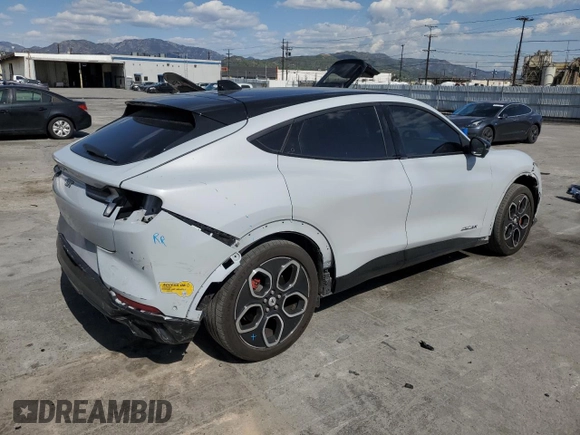 2022 Ford Mustang Mach-E GT with VIN 3FMTK4SE2NMA42905, listed as a Copart auction lot 51571915 with 18,920 mi miles and Salvage title. Bid and sale history available at DreamBid. Image 3.