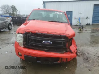 2013 Ford F-150 XL with VIN 1FTFX1EFXDFA24253, listed as a Copart auction lot 44145055 with Not Provided miles and Salvage Title. Bid and sale history available at DreamBid. Image 5.