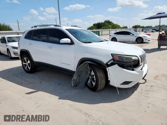 2019 Jeep Cherokee High Altitude z VIN 1C4PJMDX5KD165578, wystawiony jako Copart lot #63191955 z przebiegiem 107 313 mil mil oraz Szkoda całkowita • Salvage title. Historia ofert i sprzedaży dostępna na DreamBid. Obrazek 4.