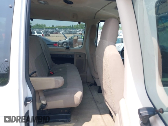 2012 Ford Econoline Passenger XL with VIN 1FBNE3BL9CDA32236, listed as a IAAI auction lot 42484447 with 146,983 mi miles and . Bid and sale history available at DreamBid. Image 8.