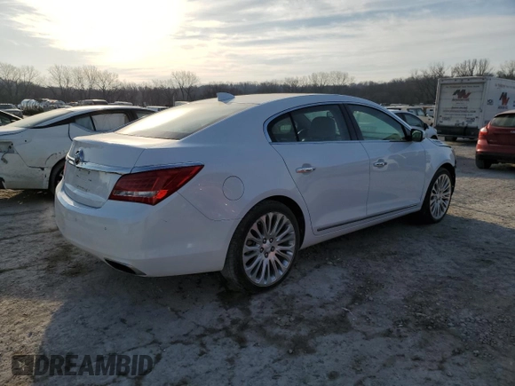 2016 Buick LaCrosse Premium II with VIN 1G4GF5G32GF100419, listed as a Copart auction lot 46985885 with 79,829 mi miles and Salvage Title. Bid and sale history available at carsss.com. Image 3.
