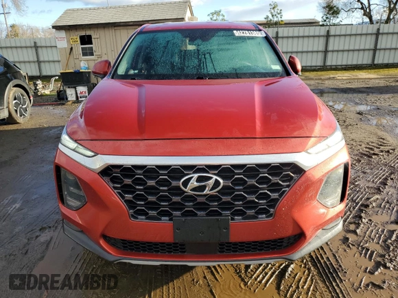 2020 Hyundai Santa Fe SEL w/SULEV with VIN 5NMS33AD6LH252875, listed as a Copart auction lot 42781385 with 55,128 mi miles and Clean Title. Bid and sale history available at carsss.com. Image 5.