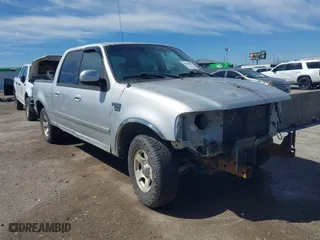 2001 Ford F-150 SuperCrew XLT with VIN 1FTRW07L31KC43541, listed as a IAAI auction lot 41651082 with 1 mi miles. Bid and sale history available at carsss.com. Image 1.