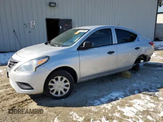 2015 Nissan Versa SV with VIN 3N1CN7APXFL851725, listed as a Copart auction lot 45747845 with 151,719 mi miles and Salvage title. Bid and sale history available at DreamBid. Image 1.