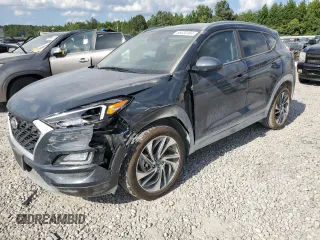 2020 Hyundai Tucson Ultimate z VIN KM8J33ALXLU175757, wystawiony jako Copart lot #43706295 z przebiegiem 49 716 mil mil oraz Szkoda całkowita • Salvage title. Historia ofert i sprzedaży dostępna na DreamBid. Obrazek 1.