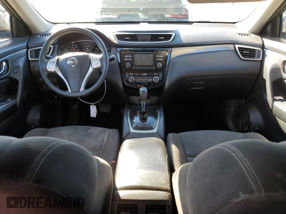 2015 Nissan Rogue SV with VIN KNMAT2MV9FP546616, listed as a Copart auction lot 41642805 with 146,863 mi miles and Salvage Title. Bid and sale history available at carsss.com. Image 8.