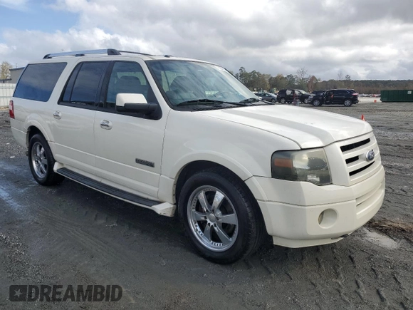 2007 Ford Expedition Max Limited z VIN 1FMFK20557LA08255, wystawiony jako Copart lot #79234094 z przebiegiem 247 808 mil mil oraz Szkoda całkowita • Salvage title. Historia ofert i sprzedaży dostępna na DreamBid. Obrazek 4.