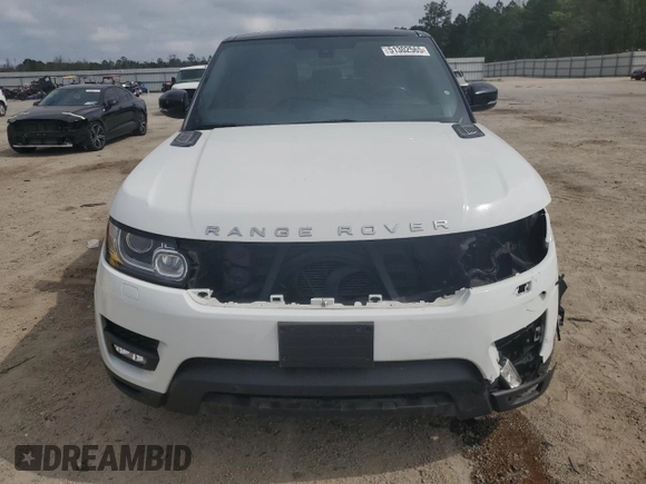 2015 Land Rover Range Rover Sport Supercharged with VIN SALWR2TF0FA516897, listed as a Copart auction lot 51302565 with 88,200 mi miles and Salvage title. Bid and sale history available at DreamBid. Image 5.