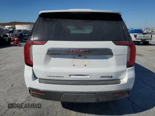 2023 GMC Yukon AT4 with VIN 1GKS2CKD5PR116129, listed as a Copart auction lot 77092244 with 47,442 mi miles and Salvage Title. Bid and sale history available at carsss.com. Image 6.