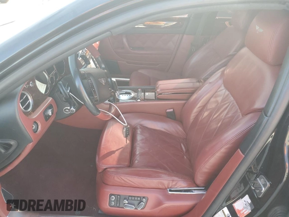 2006 Bentley Flying Spur with VIN SCBBR53W96C031785, listed as a Copart auction lot 81912514 with 58,606 mi miles and Salvage Title. Bid and sale history available at DreamBid. Image 7.