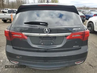 2016 Acura MDX w/Tech with VIN 5FRYD4H46GB053849, listed as a Copart auction lot 53249525 with 67,717 mi miles and Salvage Title. Bid and sale history available at carsss.com. Image 6.